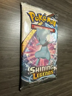 Pokemon TCG Shining Legends Booster Pack 10 Cards (2017) Sealed/Unopened - Image 2