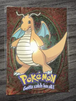 1999 Topps Pokemon TV Animation Series Dragonite #149 Holo Foil Card - Image 1