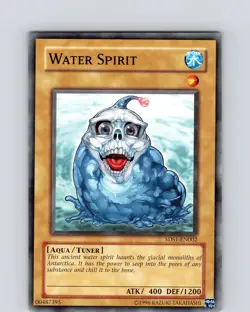 Yu-Gi-Oh TCG Water Spirit 5DS1-EN002 Unlimited Regular Common Card LP-NM - Image 1