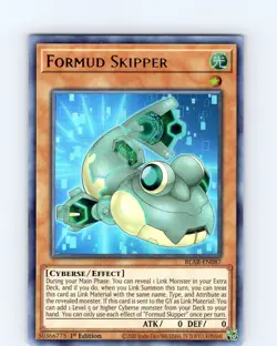 Yu-Gi-Oh TCG Formud Skipper BLAR-EN087 1st Edition Ultra Rare Card NM - Image 1