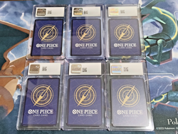 CGC Gem Mint 10 One Piece Mcdonalds 2025 Promo Card Game Complete Set Japanese - Image 2