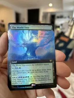 The World Tree (Extended Art) -Foil NM MTG Kaldheim - Image 1