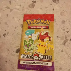 Pokemon Match Battle 2022 McDonalds Promo Sealed Booster Card - Image 1