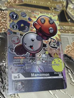 Mamemon (Alternate Art) Super Rare Revision Pack Cards BT6-064 SR LP - Image 1