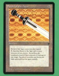 Magic the Gathering Sword of the Ages (Legends) - Image 1