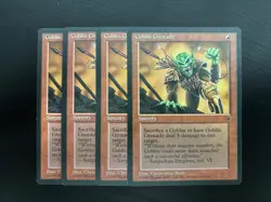 MTG 4X FALLEN EMPIRES GOBLIN GRENADE NM MAGIC THE GATHERING COMMON RED SORCERY - Image 3