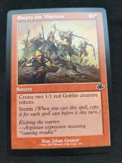 Empty The Warrens - Retro Frame - Dominaria Remastered - NM - EN - 318 - Image 1