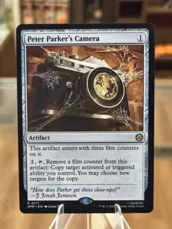 MTG Peter Parker's Camera 0171 Marvel's Spider-Man Regular Rare Artifact - Image 1