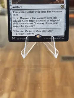 MTG Peter Parker's Camera 0171 Marvel's Spider-Man Regular Rare Artifact - Image 3