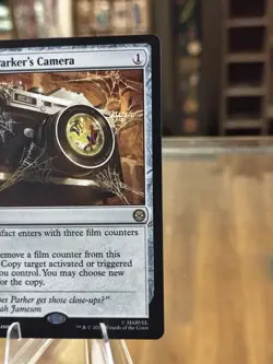 MTG Peter Parker's Camera 0171 Marvel's Spider-Man Regular Rare Artifact - Image 4