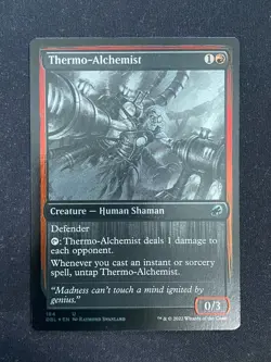 Thermo-Alchemist SILVER SCREEN FOIL - Innistrad Double Feature (Magic/MTG) - Image 1