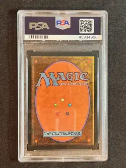 1994 Revised Magic The Gathering MTG Drudge Skeletons PSA 10 Gem Mint - Image 3