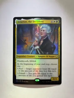 Astarion, the Decadent Commander Legends: Battle for Baldur's Gate Foil - Image 1