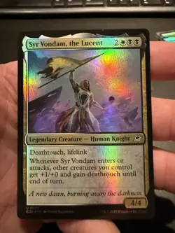 Syr Vondam, the Lucent Edge of Eternities Foil 232 NM - Image 1