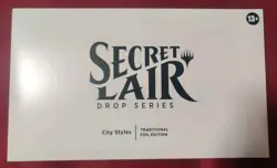 City Styles Secret Lair Traditional Foil Edition Sealed MTG NEW - Image 1