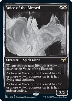 Voice of the Blessed [Innistrad: Double Feature] Near Mint - Image 1