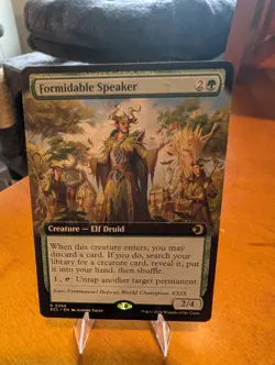 Formidable Speaker (Extended Art) Lorwyn Eclipsed Regular - Image 1