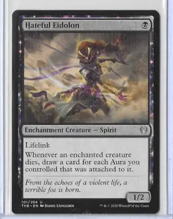 MTG Hateful Eidolon Theros Beyond Death (THB) Uncommon Magic #101/254 Unplayed - Image 1