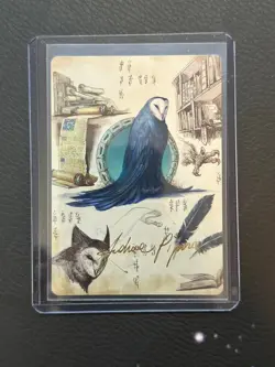 Wan Shi Tong, Librarian Art Series: Avatar: The Last Airbender Gold Stamped Sig - Image 4