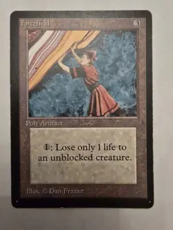 MTG Forcefield Beta MP Magic the Gathering - Image 1
