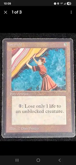 MTG Forcefield Beta MP Magic the Gathering - Image 5