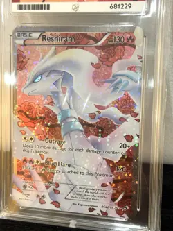 2013 Pokemon Legendary Treasures Reshiram RC22 Radiant Collection - N MINT ACE 8 - Image 2