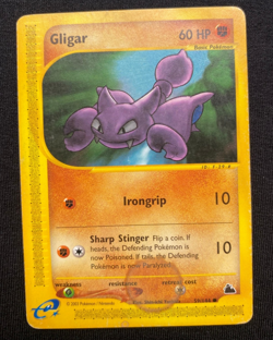 Pokemon - Gligar - 59/144 - Skyridge - Non Holo (HP *READ DESCRIPTION*) - Image 1