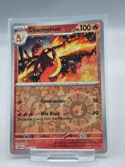 Pokemon - Charmeleon 005/165 - Scarlet & Violet 151 - Reverse Holo - Image 1