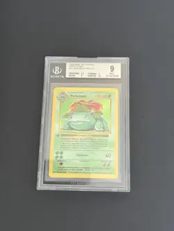 1999 Pokemon Base Set 1st Edition Venusaur Holo #15 - BGS 9 Mint - Vintage - Image 1