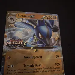 Lucario EX 051/131 Prismatic Evolutions Stamped Promo Pokemon TCG Sam's Club - Image 2