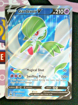 Gardevoir V Full Art 70/73 Ultra Rare Holo Champion's Path Pokemon TCG - Image 1