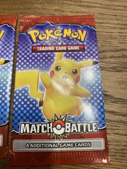 Pokemon Match Battle McDonalds Promo Sealed Booster Sealed Packs - Image 2