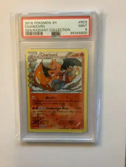 Pokemon - Pokemon Charizard RC5/RC32 Generations: Radiant Collection Holo PSA 9 - Image 1