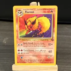 Pokemon Flareon Jungle Unlimited (19/64) NM - Image 1