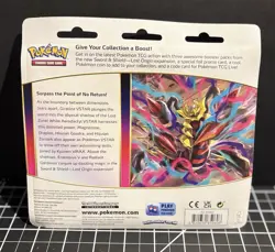 Pokemon TCG - Sword & Shield - Lost Origin 3 Pack Blister - Weavile Promo - Image 2