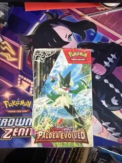 Pokemon Paldea Evolved Booster Box (36 Packs) - New & Sealed - Image 5