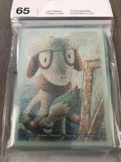 Pokemon Center X Van Gogh Museum Smeargle Inspired Self Portrait Sleeves (65ct) - Image 3
