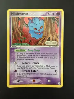 Pokemon TCG Legend Maker Misdreavus #40/92 Stamped Reverse Holo Near Mint - Image 1