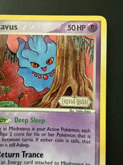 Pokemon TCG Legend Maker Misdreavus #40/92 Stamped Reverse Holo Near Mint - Image 3