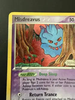 Pokemon TCG Legend Maker Misdreavus #40/92 Stamped Reverse Holo Near Mint - Image 4
