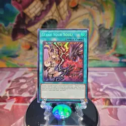 Stake your Soul! MP24-EN142 1st Edition Prismatic Secret Rare NM Yugioh - Image 1