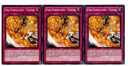 Yugioh- 3X Fire Formation - Tensen - Common - Unlimited - CBLZ-EN071 - Near Mint - Image 1