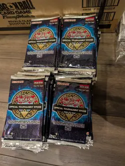 145x YUGIOH OTS TOURNAMENT PACK #25 BOOSTER PACK Sealed NEW - Image 1
