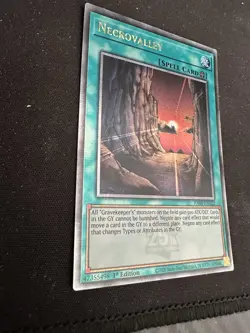 Yu-Gi-Oh TCG Necrovalley RA04-EN122 Quarter Century Secret Rare - Image 3