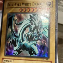 Yu-Gi-Oh! Blue-Eyes White Dragon SKE-001 Super Rare Holo Unlimited - Image 2