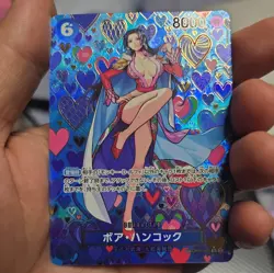 One Piece TCG OP07-051 Boa Hancock SP SR Japanese Alt Art Near Mint - Image 1
