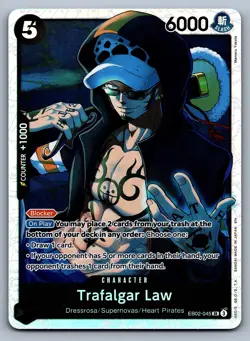 Trafalgar Law SR #EB02-045 Extra Booster: Anime 25th Collection One Piece - Image 1