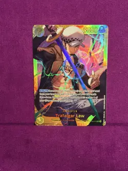 Trafalgar Law OP10-119 Secret Rare (SEC) Royal Blood - Image 1