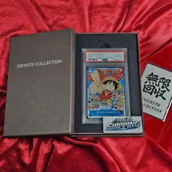 (FreeShipping) PSA 10 Monkey D Luffy P-033 WEEKLY SHONEN JUMP one piece japanese - Image 1