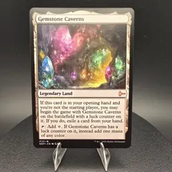 Gemstone Caverns - Custom Magic: The Gathering Card - High-Quality - Image 2
